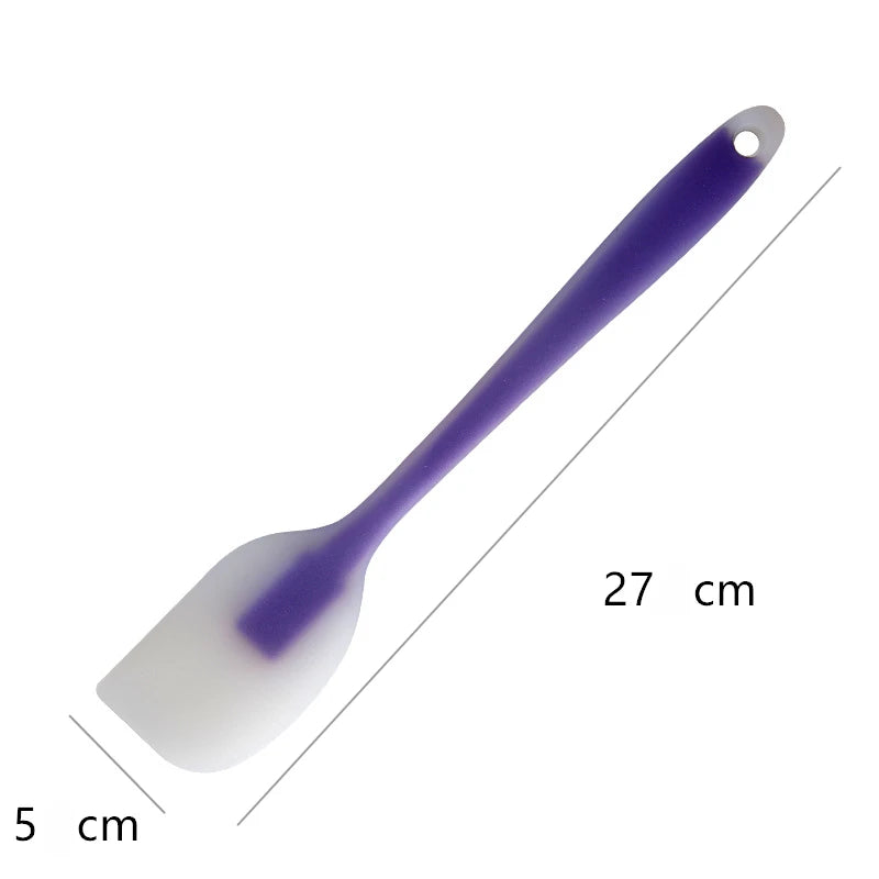 Espátula de Cozinha Integrada em Silicone Alta Temperatura Ideal para Confeitaria