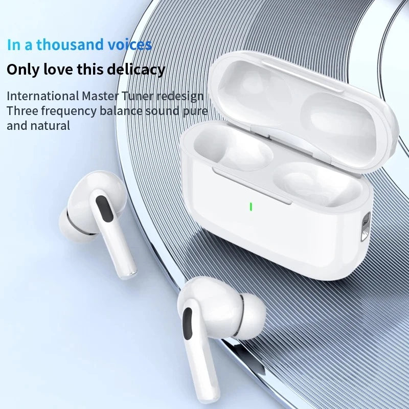 Fones Sem Fio Air Pro Bluetooth com Redução de Ruído para Android e iPhone