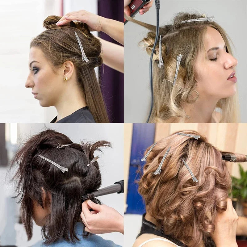 Grampos de Cabelo para Mulheres Acessório de Corte e Modelagem para Cabeleireiros