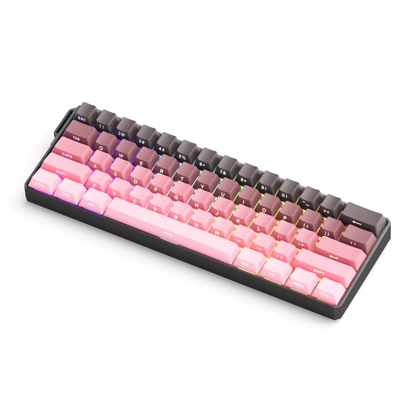 Akko MonsGeek FUN60 Teclado Gamer 60 Porcento Interruptor Magnético Gatilho 0.01mm