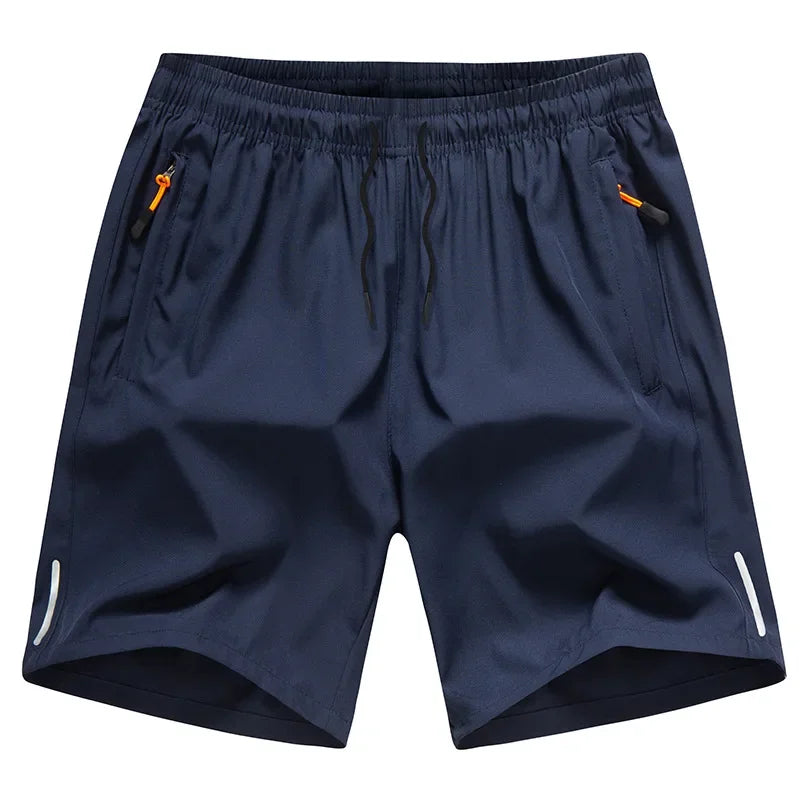 Short Masculino Esportivo Ice Silk Confortável Fresco Ideal para Praia, Treino e Dia a Dia