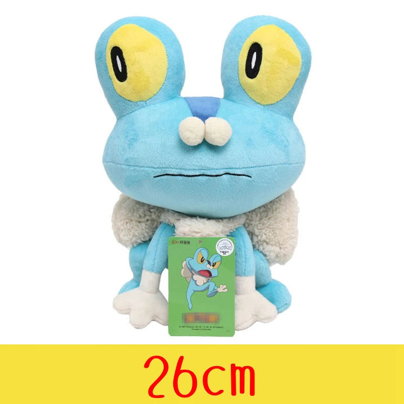 Pelúcia Pokémon de Alta Qualidade com Etiqueta Pikachu Charmander Squirtle Bulbasaur