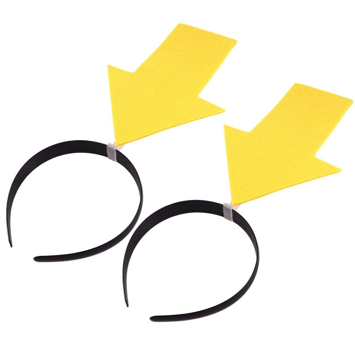 2 Peças Faixa de Cabelo com Arco em Forma de Flecha Acessório Engraçado para Festa