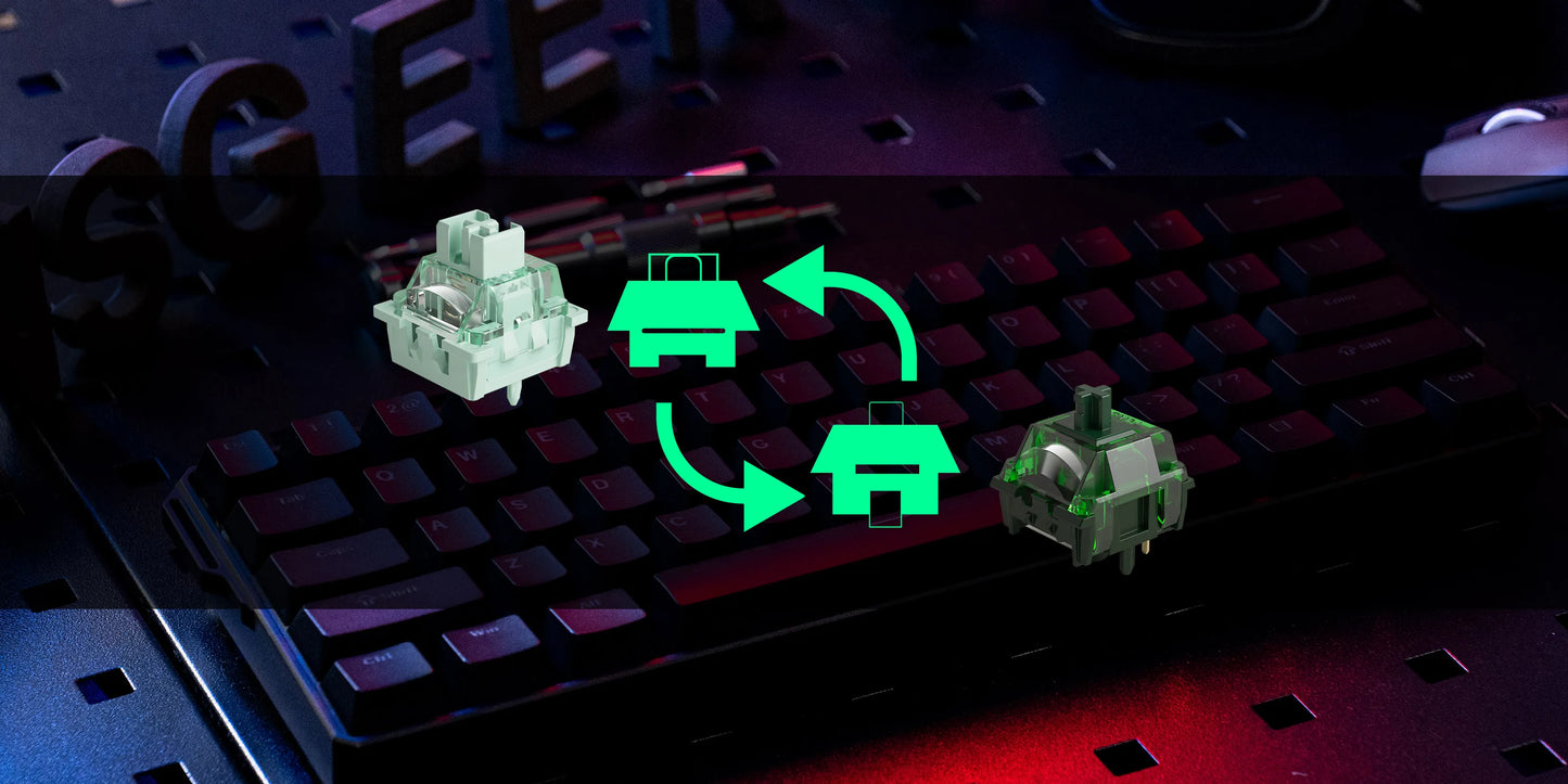 Akko MonsGeek FUN60 Teclado Gamer 60 Porcento Interruptor Magnético Gatilho 0.01mm