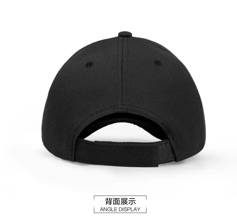 Boné Ajustável Unissex Estilo Dad Hat Street Casual para o Dia a Dia