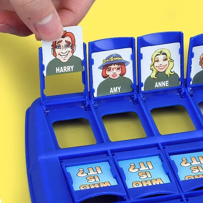 Adivinhe Quem Eu Sou Jogo Infantil com Tabuleiro para Raciocínio Lógico e Diversão em Família