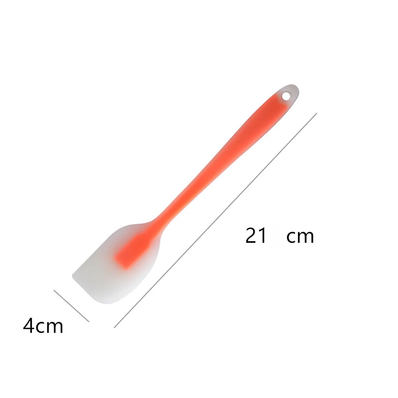 Espátula de Cozinha Integrada em Silicone Alta Temperatura Ideal para Confeitaria