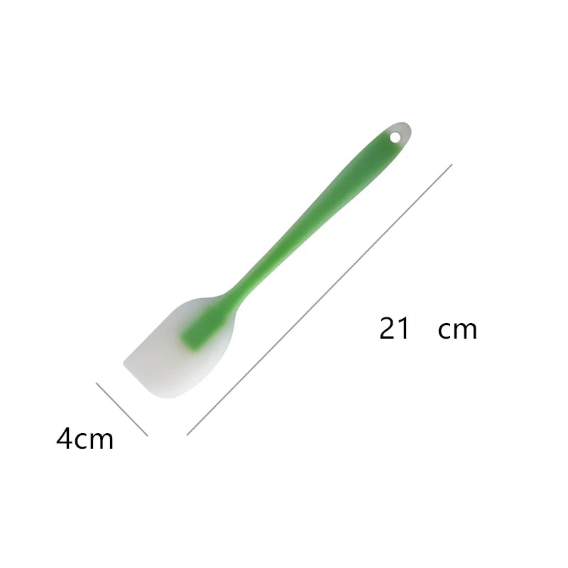 Espátula de Cozinha Integrada em Silicone Alta Temperatura Ideal para Confeitaria