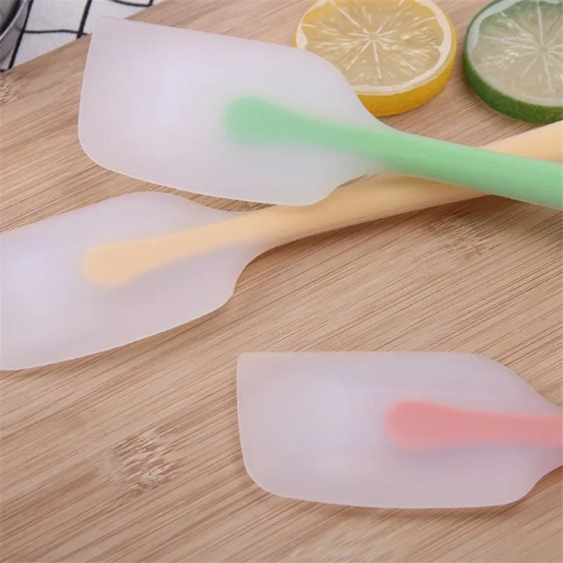 Espátula de Cozinha Integrada em Silicone Alta Temperatura Ideal para Confeitaria