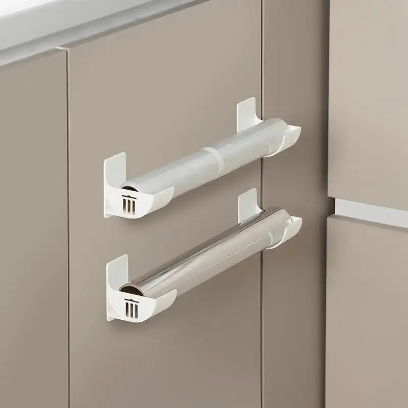 Suporte para Sacos de Lixo de 2 ou 6 Peças, Montagem na Parede, Organizador e Dispensador Prático para prateleiras de cozinha
