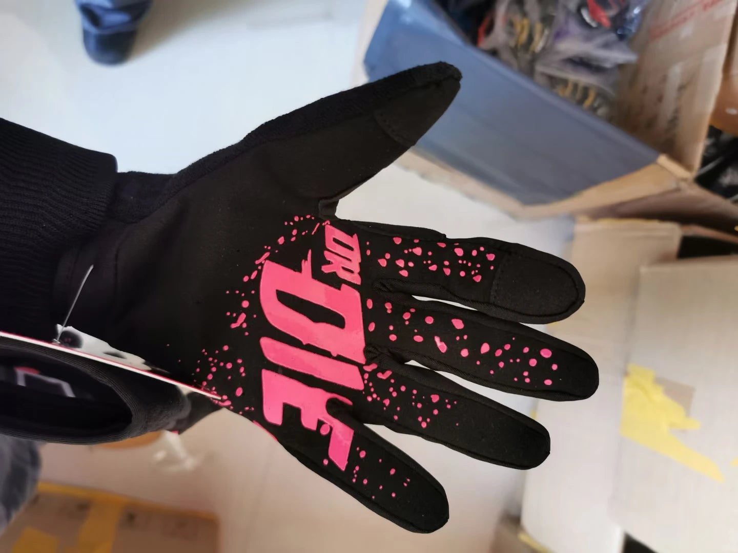 Luvas de Proteção para Motocicleta BTT Downhill MX MTB Conforto e Resistência