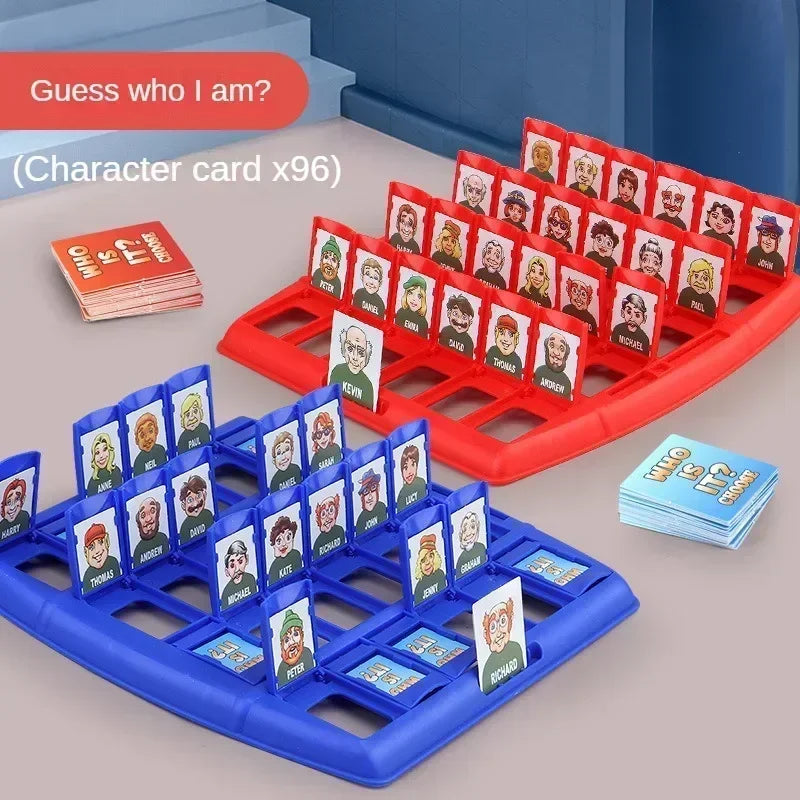 Adivinhe Quem Eu Sou Jogo Infantil com Tabuleiro para Raciocínio Lógico e Diversão em Família
