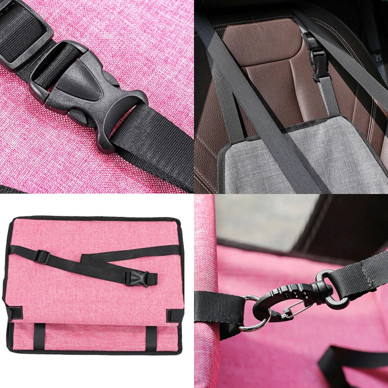 Capa de Assento de Carro Dobrável para Animais de Estimação Viagem Confortável