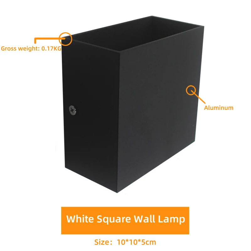 Lâmpadas de Parede LED 2Pack 6W Luz Branca para Decoração de Interiores Sala, Corredor e Quarto