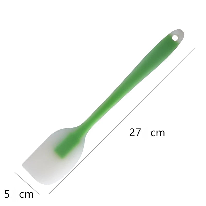 Espátula de Cozinha Integrada em Silicone Alta Temperatura Ideal para Confeitaria