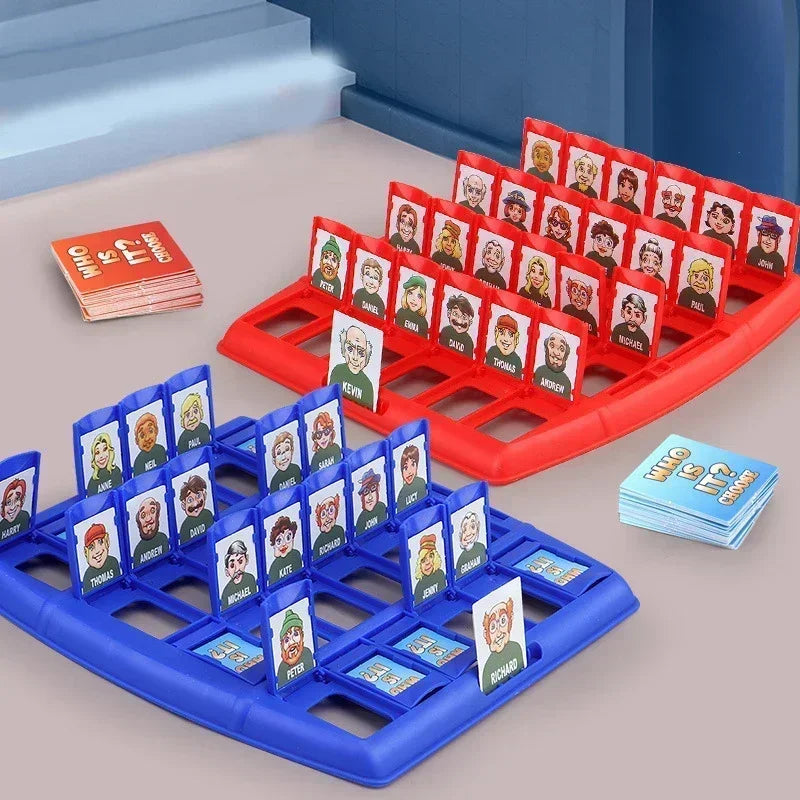 Adivinhe Quem Eu Sou Jogo Infantil com Tabuleiro para Raciocínio Lógico e Diversão em Família