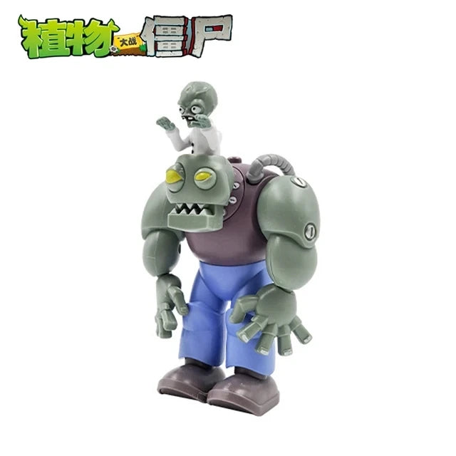 Bonecos Plants vs Zombies Dr Zomboss Yeti Peashooter Chomper e Girassol
