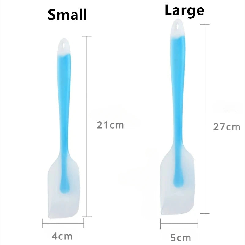 Espátula de Cozinha Integrada em Silicone Alta Temperatura Ideal para Confeitaria