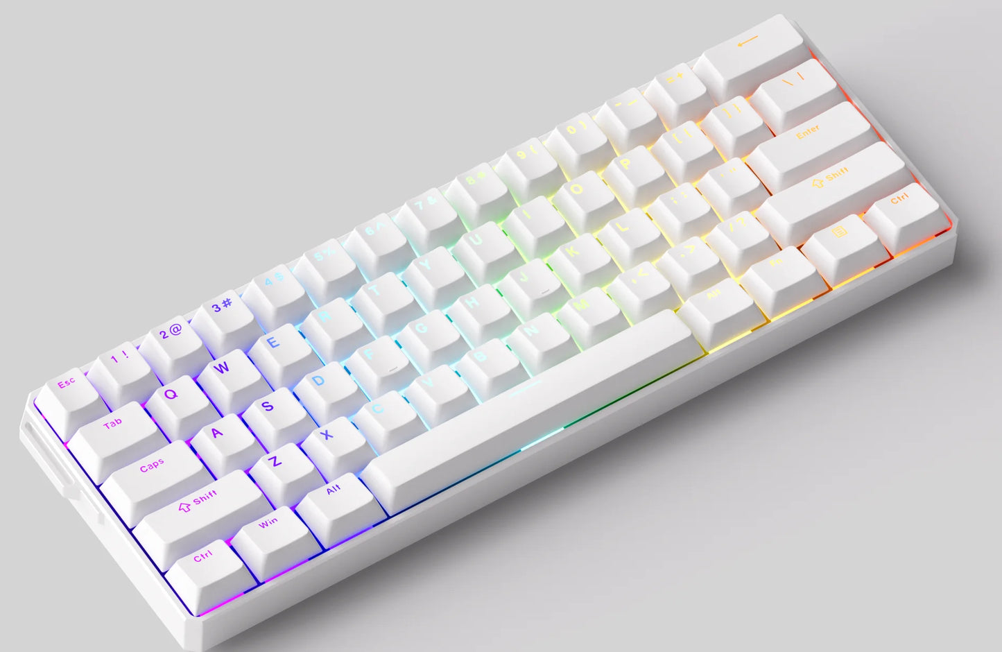 Akko MonsGeek FUN60 Teclado Gamer 60 Porcento Interruptor Magnético Gatilho 0.01mm