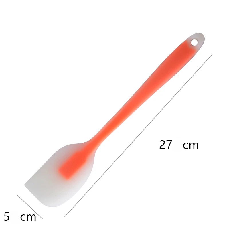 Espátula de Cozinha Integrada em Silicone Alta Temperatura Ideal para Confeitaria