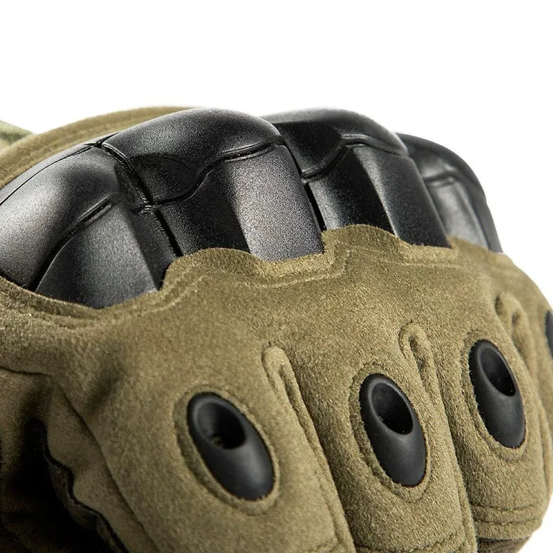 Luvas de Combate Meio Dedo e Inteiras Equipamento de Proteção para Airsoft e Esportes