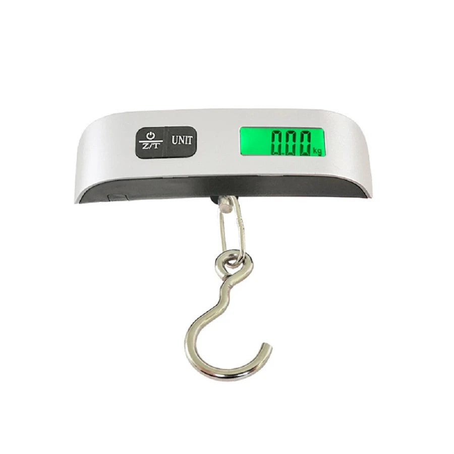 Balança digital portátil com tela LCD, 110 lb/50 kg, eletrônica. Nunca mais pague taxas por excesso de peso.