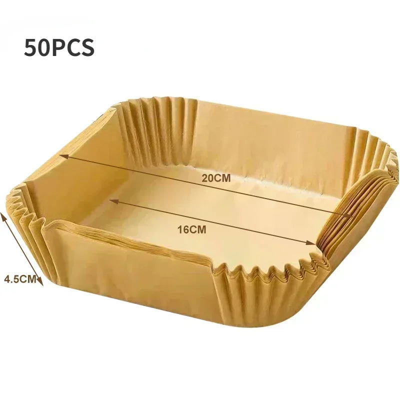 Tapete de Papel para Airfryer Forno e Churrasqueira Prático e Sem Sujeira