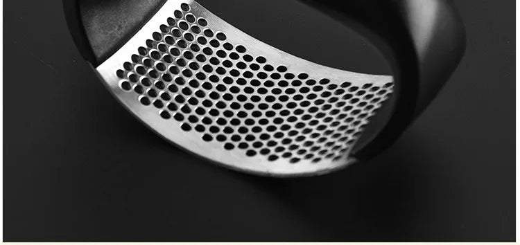 Picador Manual de Aço Inox Ideal para Alho Frutas e Legumes