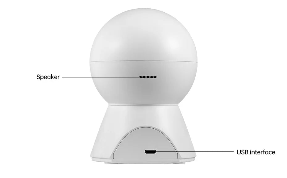 Câmera de Segurança WiFi Tuya 5MP 8MP 4K com Função de Rastreamento Automático