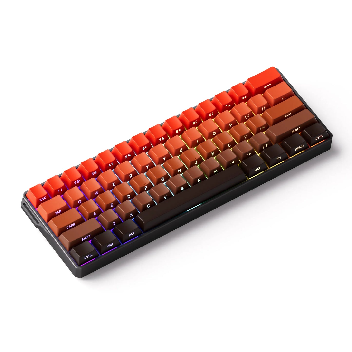 Akko MonsGeek FUN60 Teclado Gamer 60 Porcento Interruptor Magnético Gatilho 0.01mm