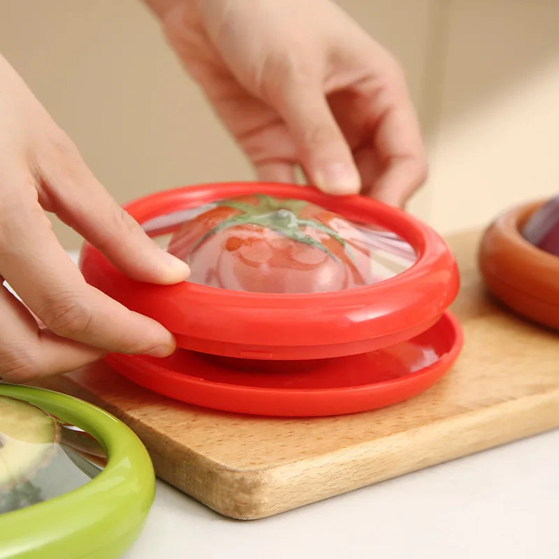 Caixa Plástica Reutilizável para Frutas Verduras e Legumes na Geladeira