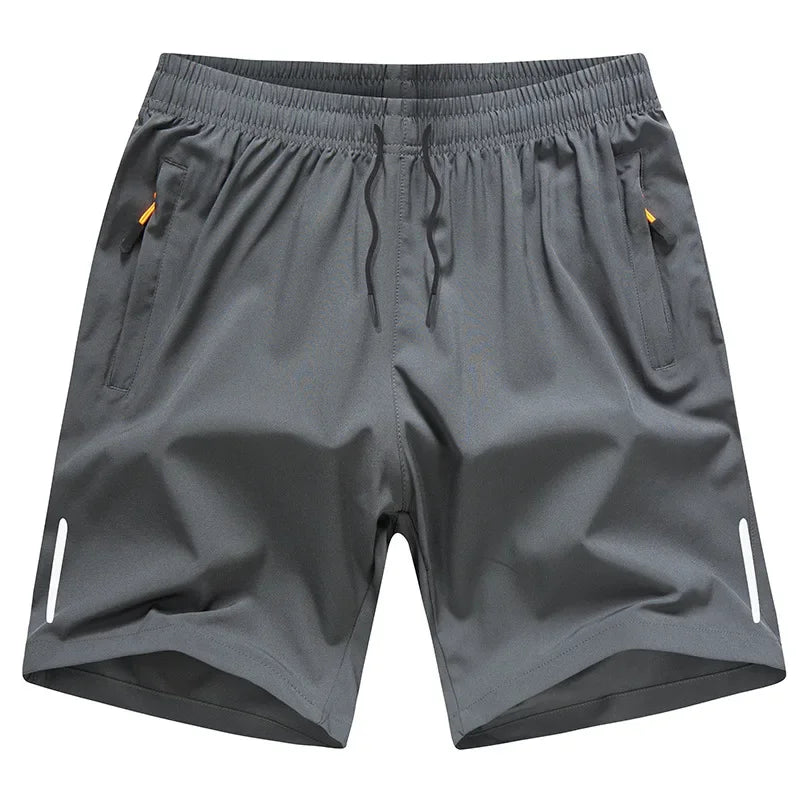 Short Masculino Esportivo Ice Silk Confortável Fresco Ideal para Praia, Treino e Dia a Dia