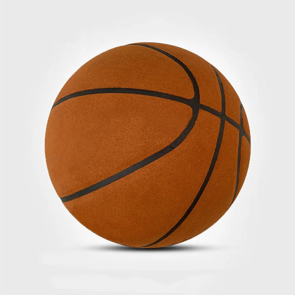 Bola de Basquete Espuma Macia Silenciosa Tamanho Padrão para Drible em Casa