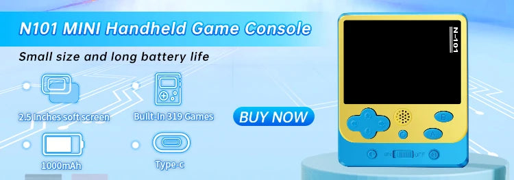 Mini Console Portátil Retrô 620 Jogos Clássicos com Tela 2.4 Polegadas e Saída AV