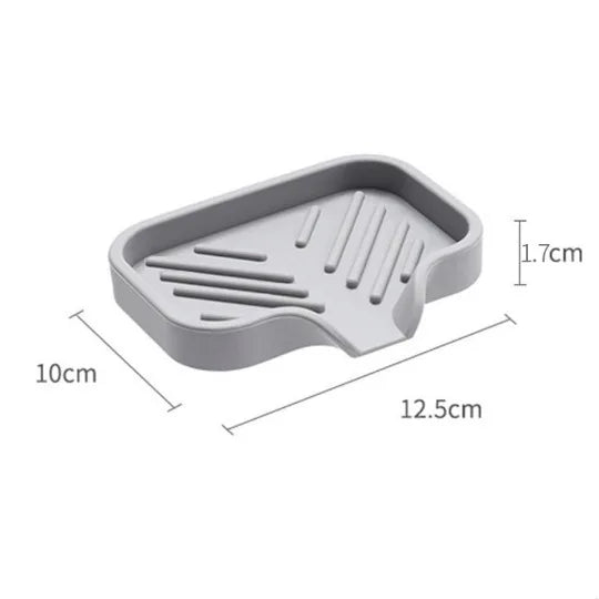 Bandeja de Silicone com Dreno para Organizar a Pia da Cozinha