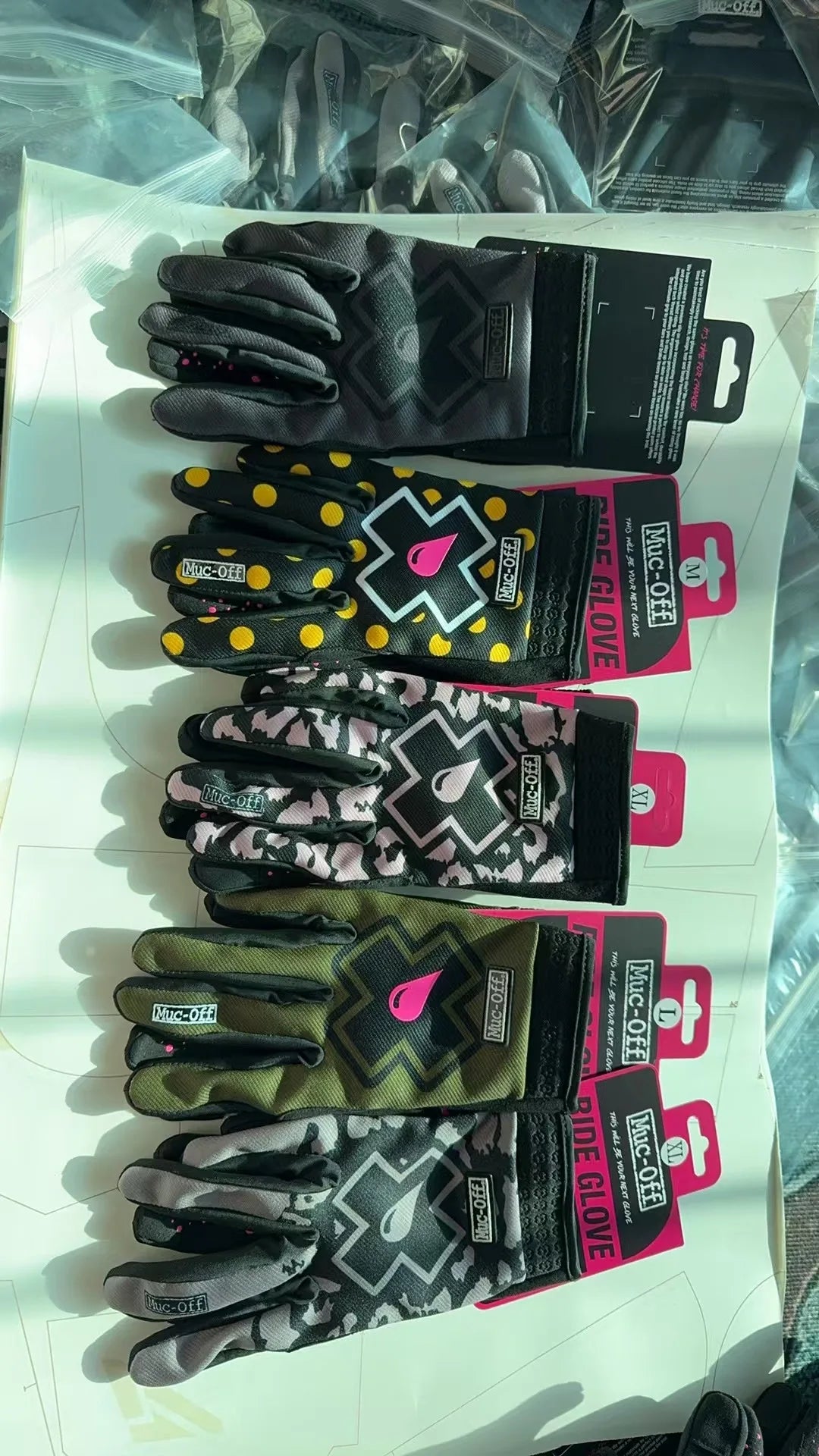 Luvas de Proteção para Motocicleta BTT Downhill MX MTB Conforto e Resistência