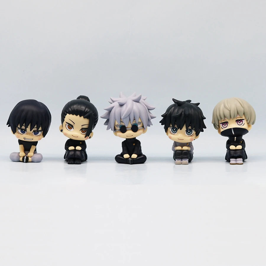 Boneco Jujutsu Kaisen 10 cm Satoru Gojo Geto Suguru Toji Fushiguro Okkotsu Yuta Action Figure
