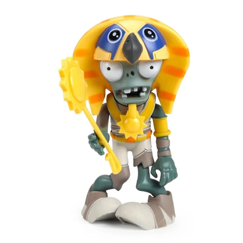 Bonecos Plants vs Zombies Dr Zomboss Yeti Peashooter Chomper e Girassol