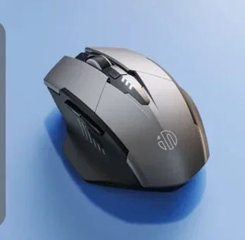 Mouse Sem Fio INPHIC F1 2.4G Recarregável 500mAh com Tela de Bateria e Design Ergonômico