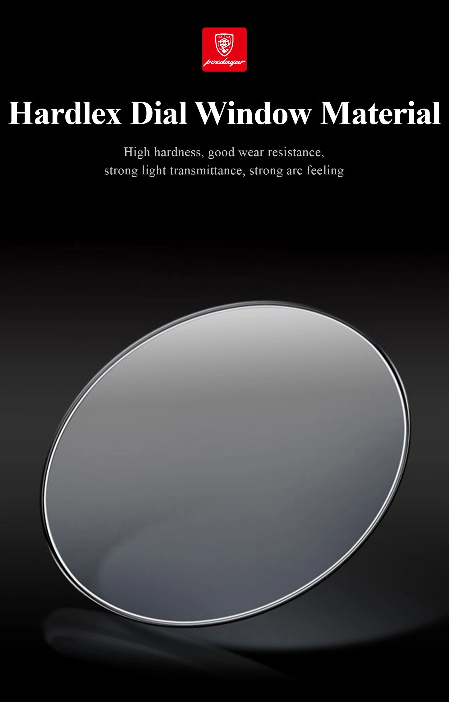 Relógio Masculino de luxo, POEDAGAR, de aço inoxidável, com design moderno, perfeito para os homens que modernos mas que não perderam a masculinidade.
