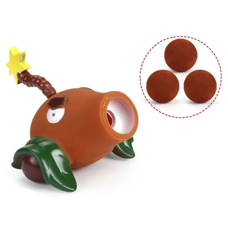 Brinquedos Plants vs Zombies com Bonecos de Ação Planta Robô Gigante e Zumbi