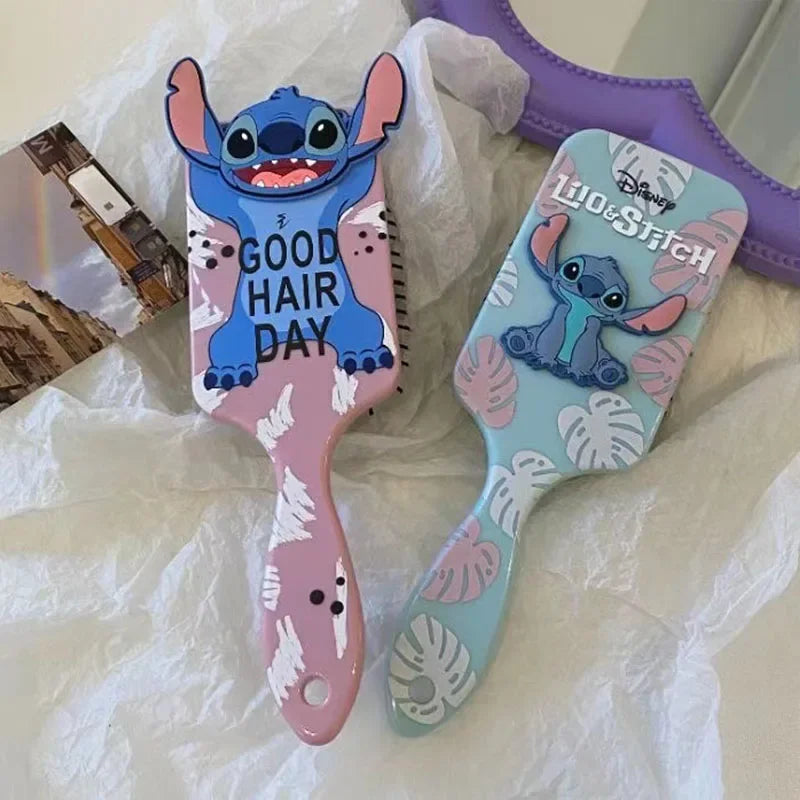 Escova de cabelo, super macia da série de animação Lilo & Stitch da Disney.