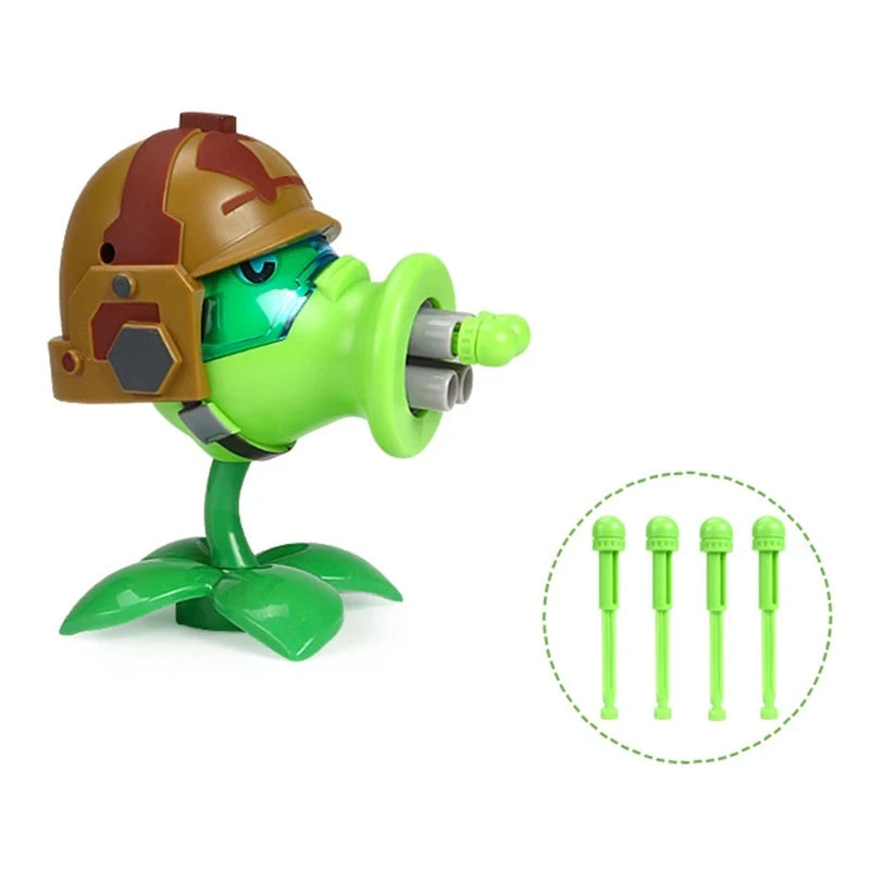 Brinquedos Plants vs Zombies com Bonecos de Ação Planta Robô Gigante e Zumbi