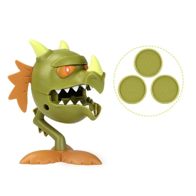 Bonecos Plants vs Zombies Dr Zomboss Yeti Peashooter Chomper e Girassol