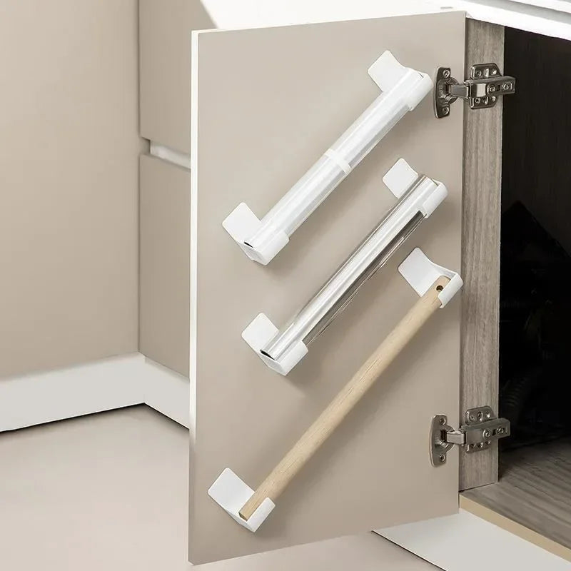 Suporte para Sacos de Lixo de 2 ou 6 Peças, Montagem na Parede, Organizador e Dispensador Prático para prateleiras de cozinha