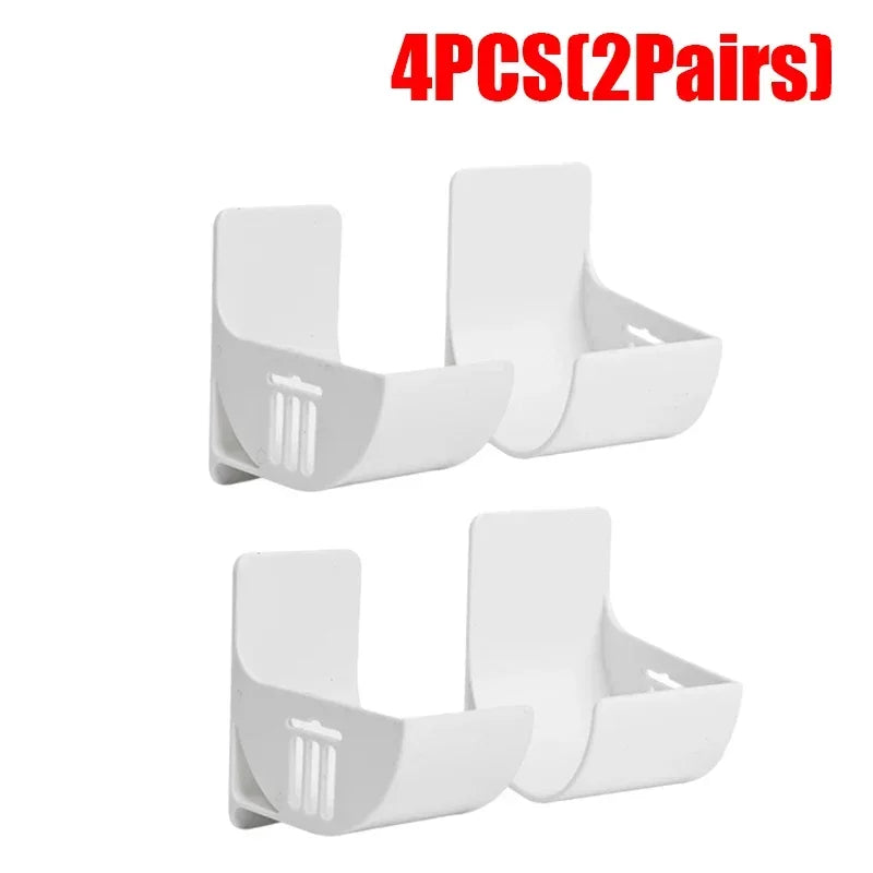 Suporte para Sacos de Lixo de 2 ou 6 Peças, Montagem na Parede, Organizador e Dispensador Prático para prateleiras de cozinha