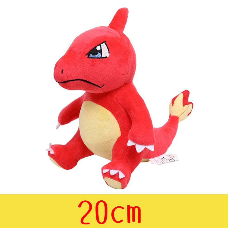 Pelúcia Pokémon de Alta Qualidade com Etiqueta Pikachu Charmander Squirtle Bulbasaur
