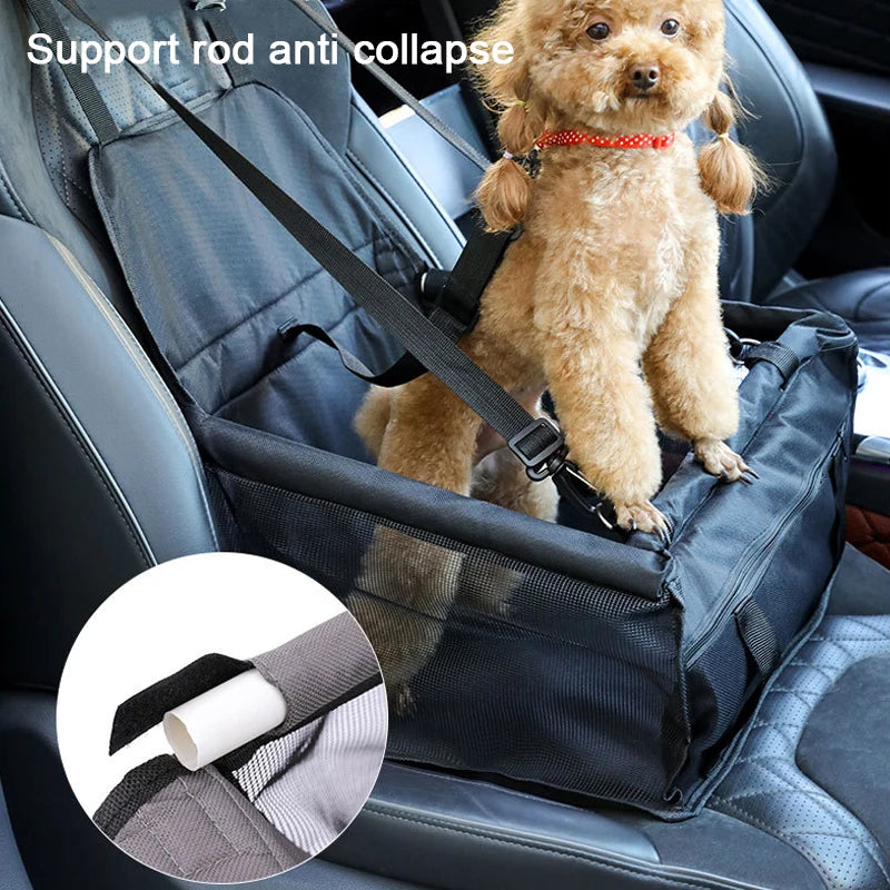 Capa de Assento de Carro Dobrável para Animais de Estimação Viagem Confortável