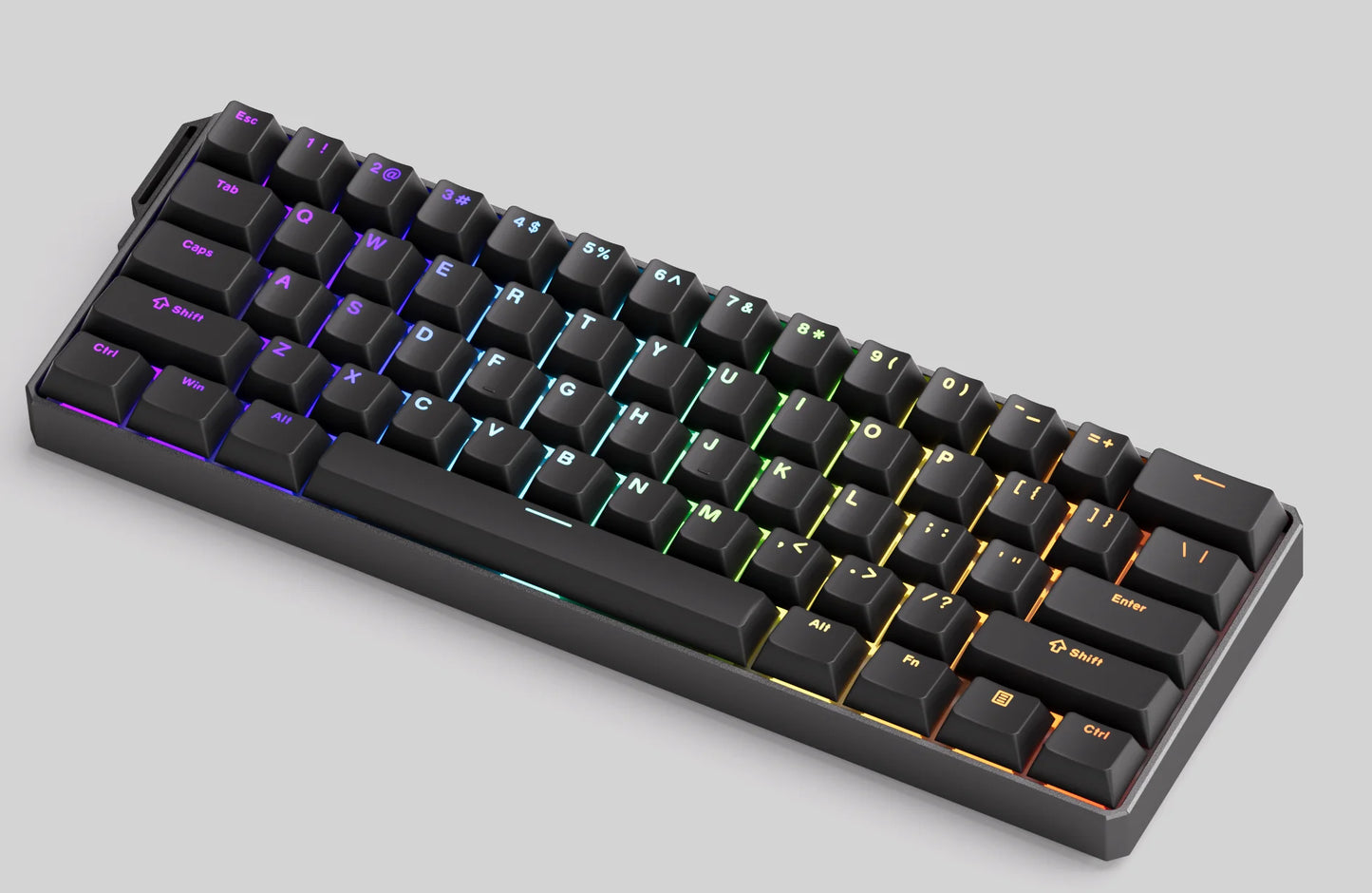 Akko MonsGeek FUN60 Teclado Gamer 60 Porcento Interruptor Magnético Gatilho 0.01mm