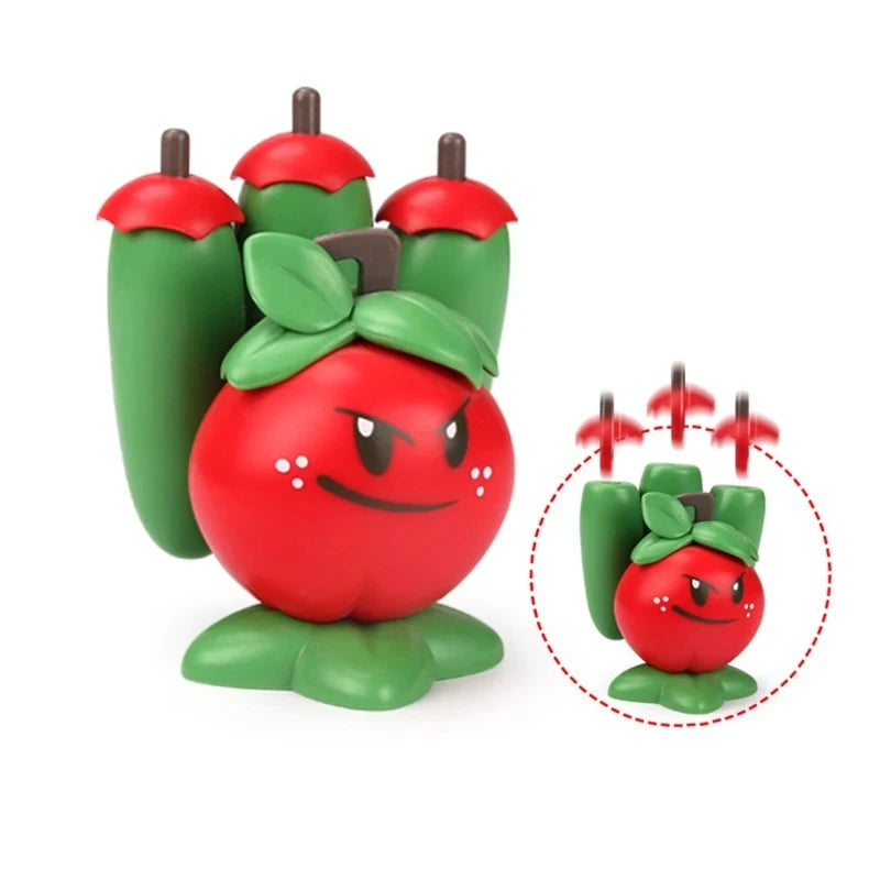 Brinquedos Plants vs Zombies com Bonecos de Ação Planta Robô Gigante e Zumbi